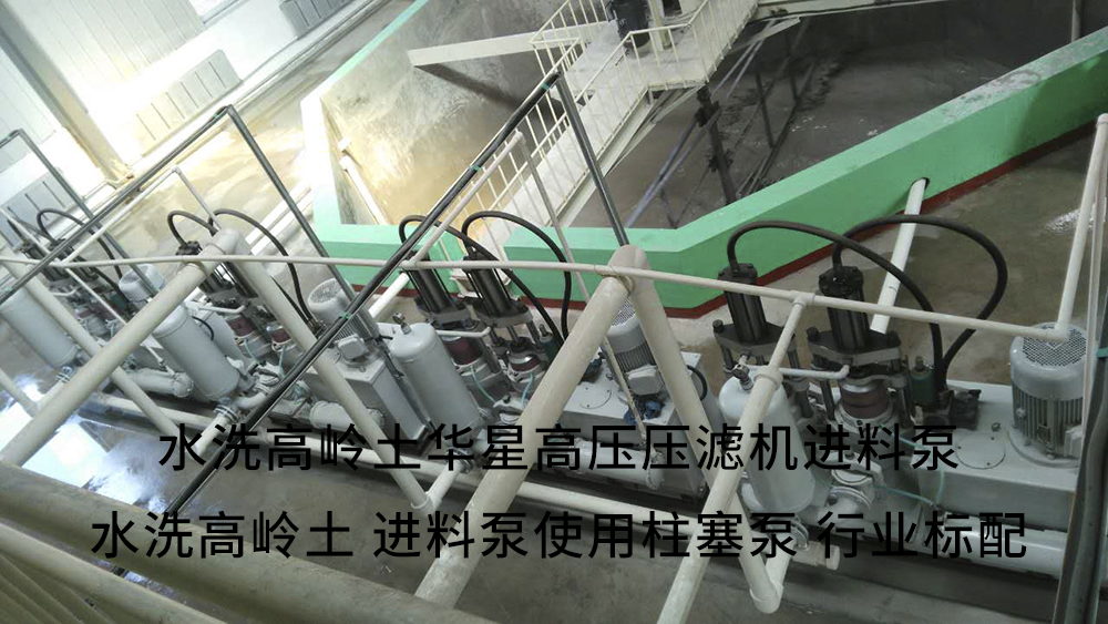 水洗高嶺土高壓壓濾機(jī)進(jìn)料泵3 水洗高嶺土高壓壓濾機(jī)進(jìn)料泵3